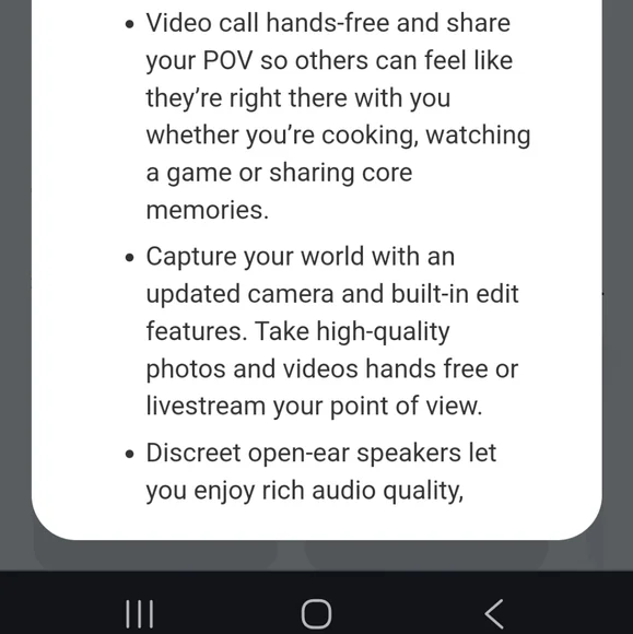 Ray-Ban Meta Glasses With Beige Case And Charger - Picture 14 of 14